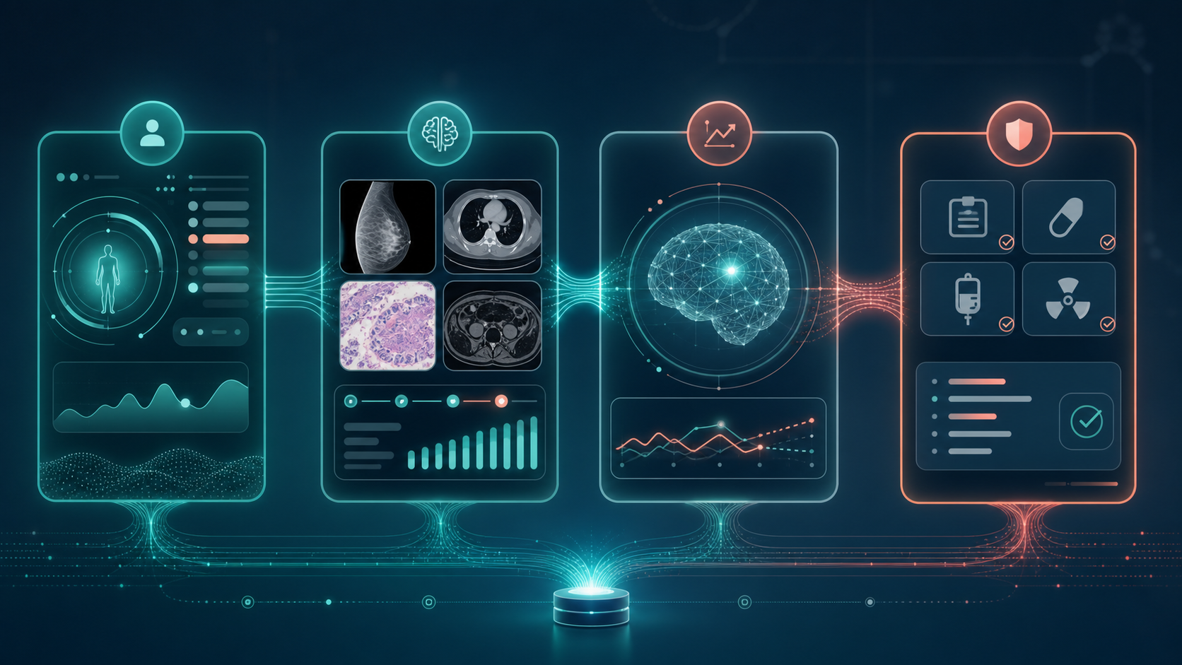 Abstract Lyfline clinical workflow graphic